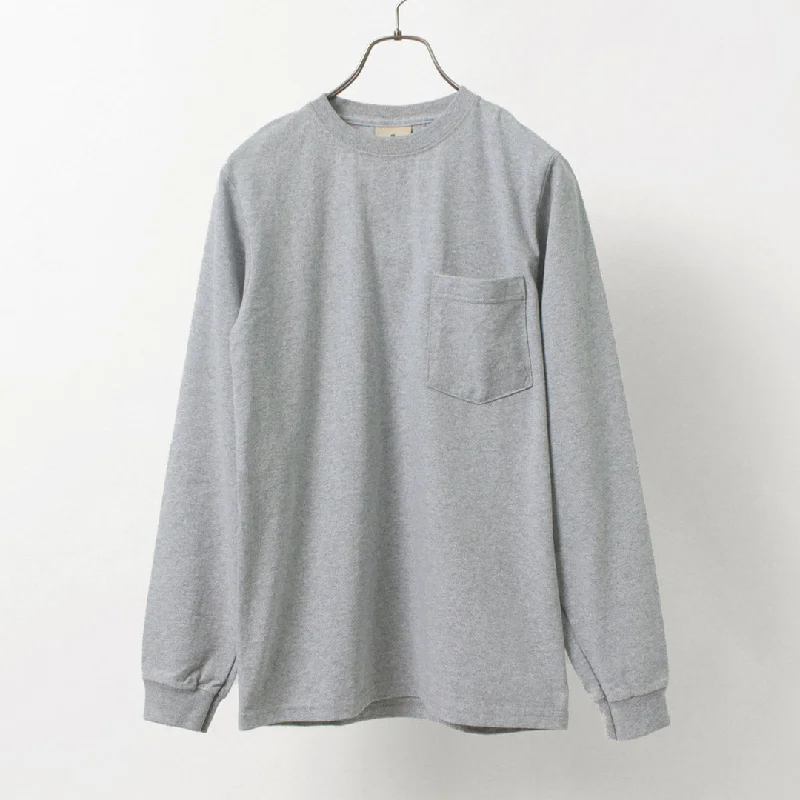 GOODWEAR / Crew Neck Pocket T-Shirt Long Sleeve