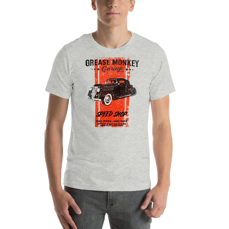 Grease Monkey Garage Speed Shop Short-Sleeve Unisex T-Shirt