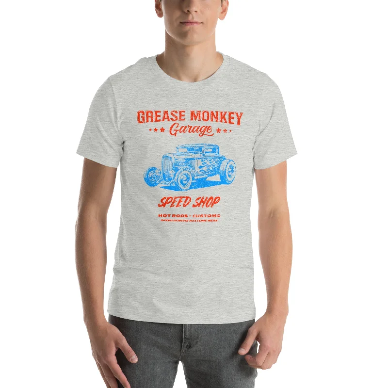 Grease Monkey Garage Speed Shop Short-Sleeve Unisex T-Shirt