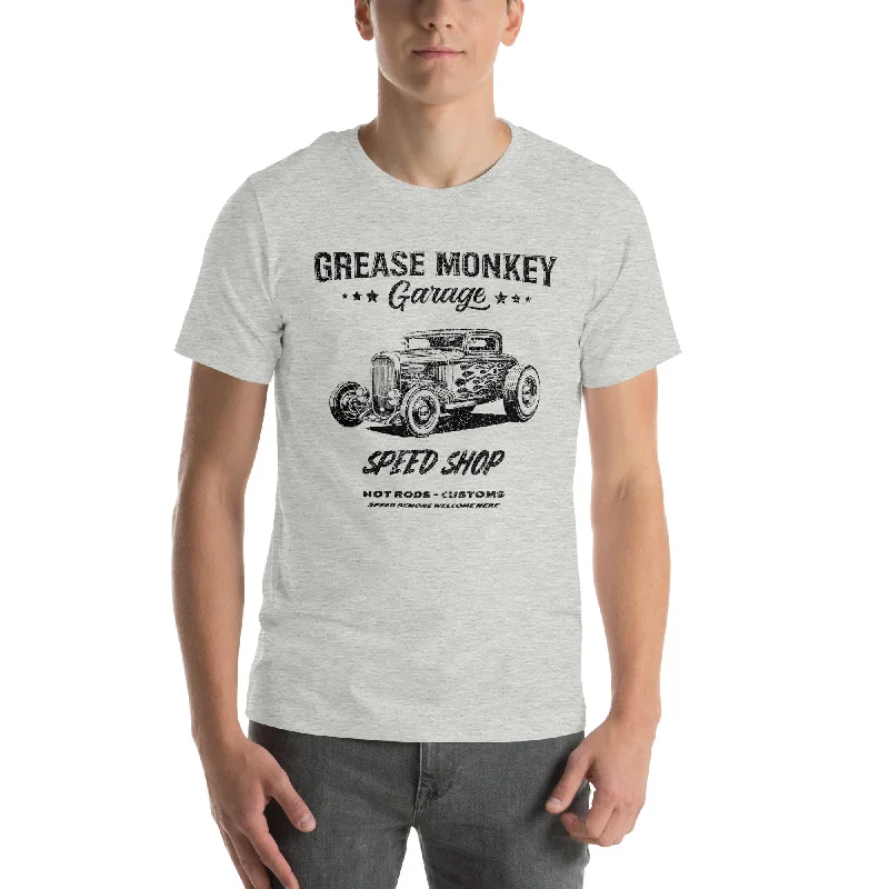 Grease Monkey Garage Speed Shop Short-Sleeve Unisex T-Shirt