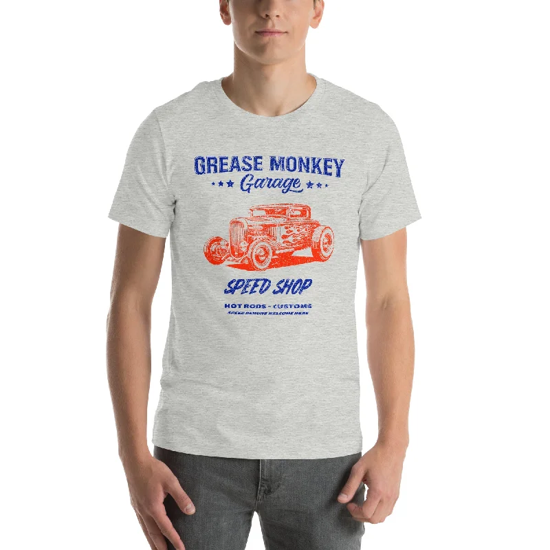 Grease Monkey Garage Speed Shop Short-Sleeve Unisex T-Shirt