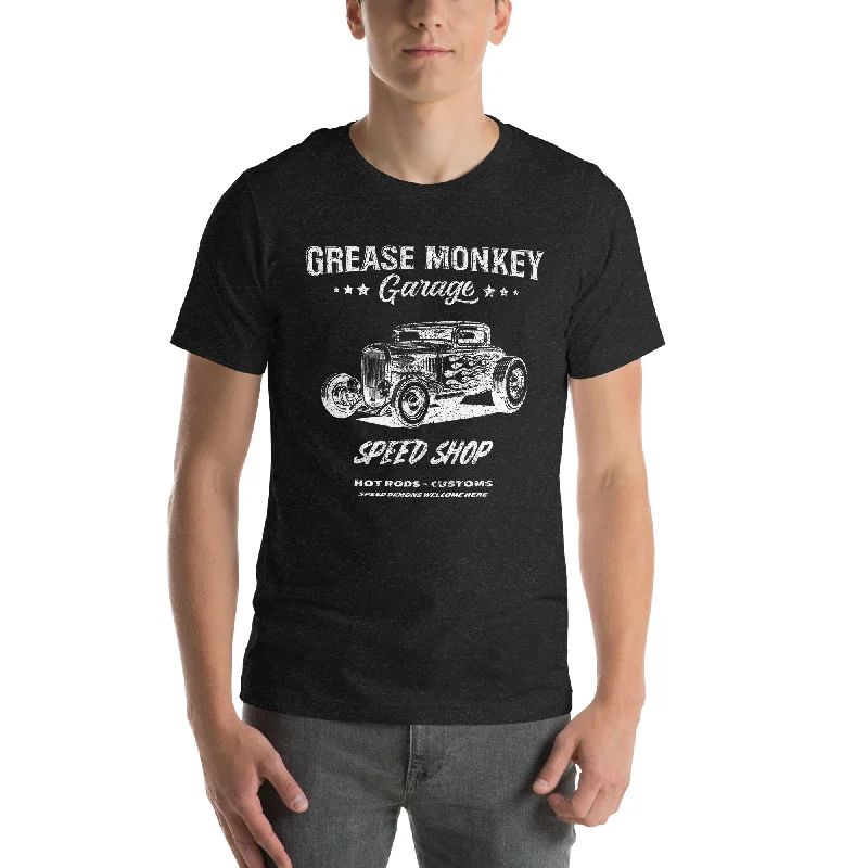 Grease Monkey Garage Speed Shop Short-Sleeve Unisex T-Shirt