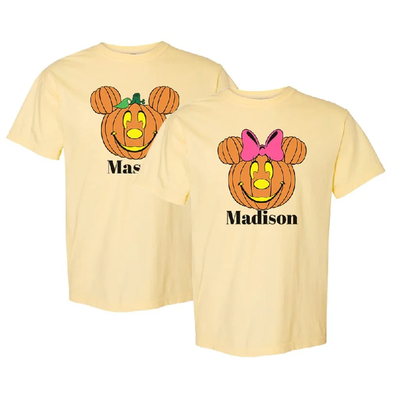 Make It Yours™ 'Mickey/Minnie Jack-O'-Lantern' T-Shirt