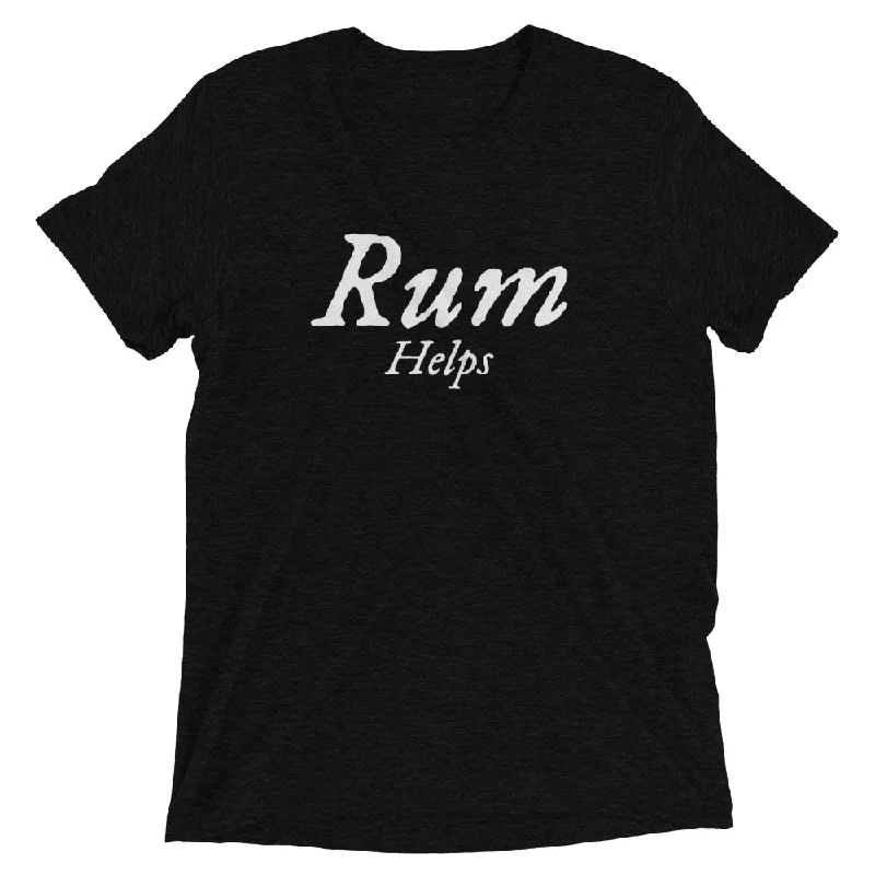 Rum Helps Ladies Short sleeve t-shirt