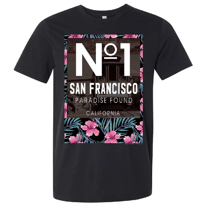 San Francisco No. 1 Paradise Found California Asst Colors Mens Fitted T-Shirt/tee