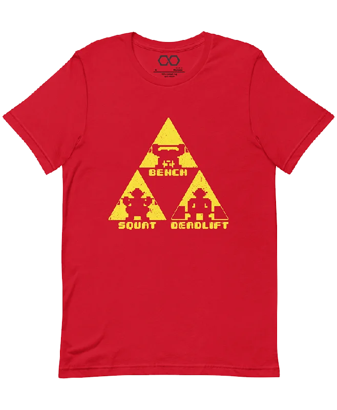 "TriForce Powerlifting" Women's T-Shirt