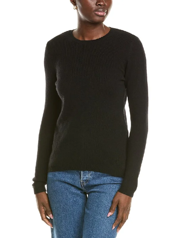 Forte Cashmere Crewneck Cashmere Sweater