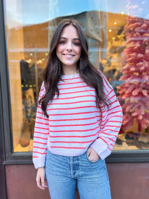 W+W Striped Sweater