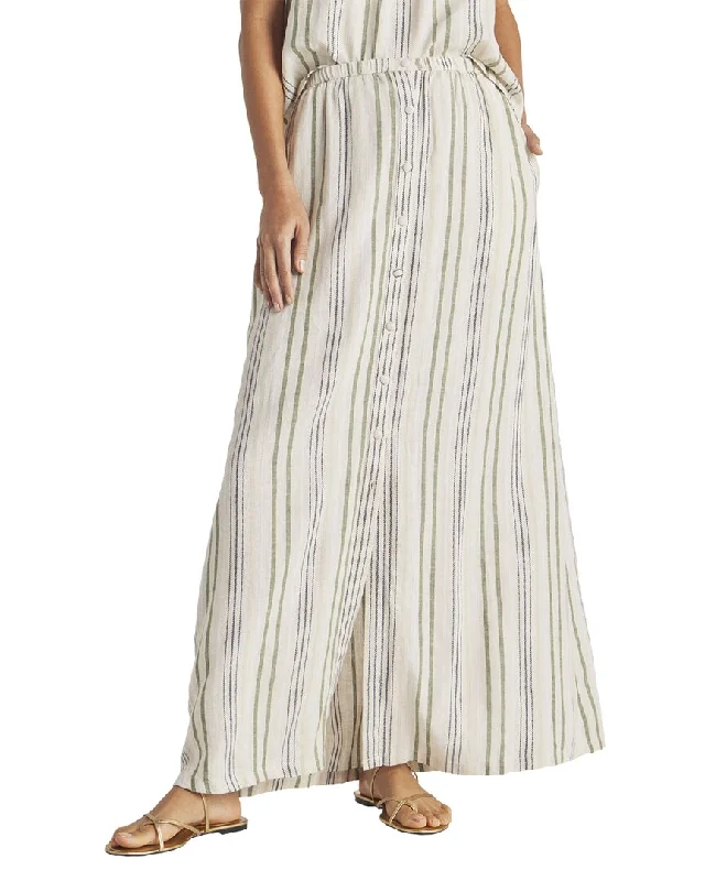 Splendid Demi Linen-Blend Maxi Skirt