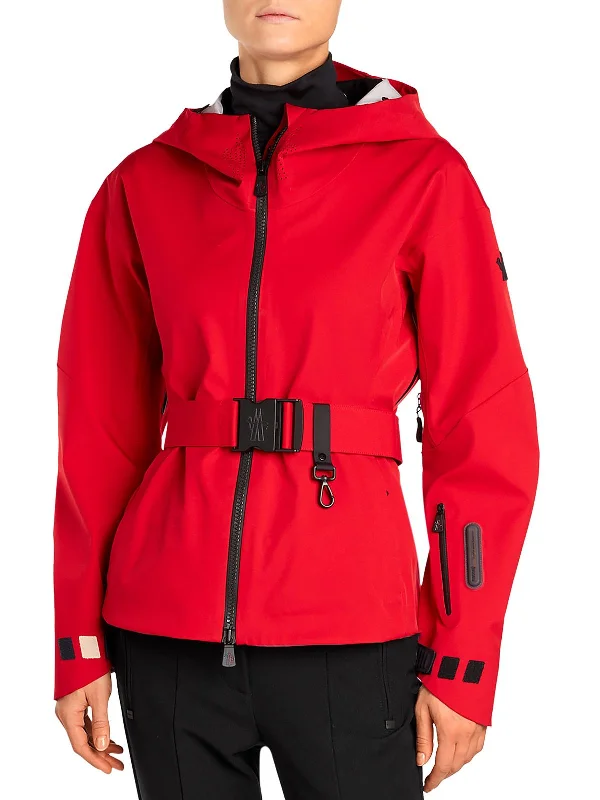 Teche Womens Hooded Waterproof Raincoat