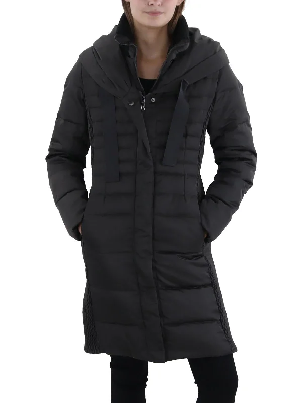 Womens Insulated Layered Puffer Jacket