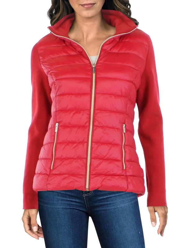 Womens Warm Short Puffer Jacket