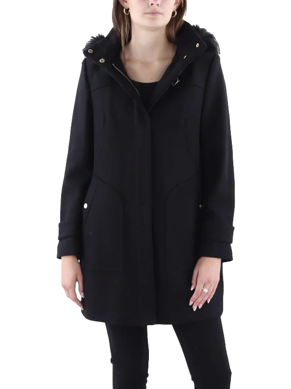 Womens Winter Wool Duffle Coat