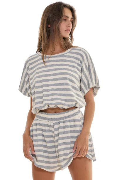 Material Girl Stripe Top