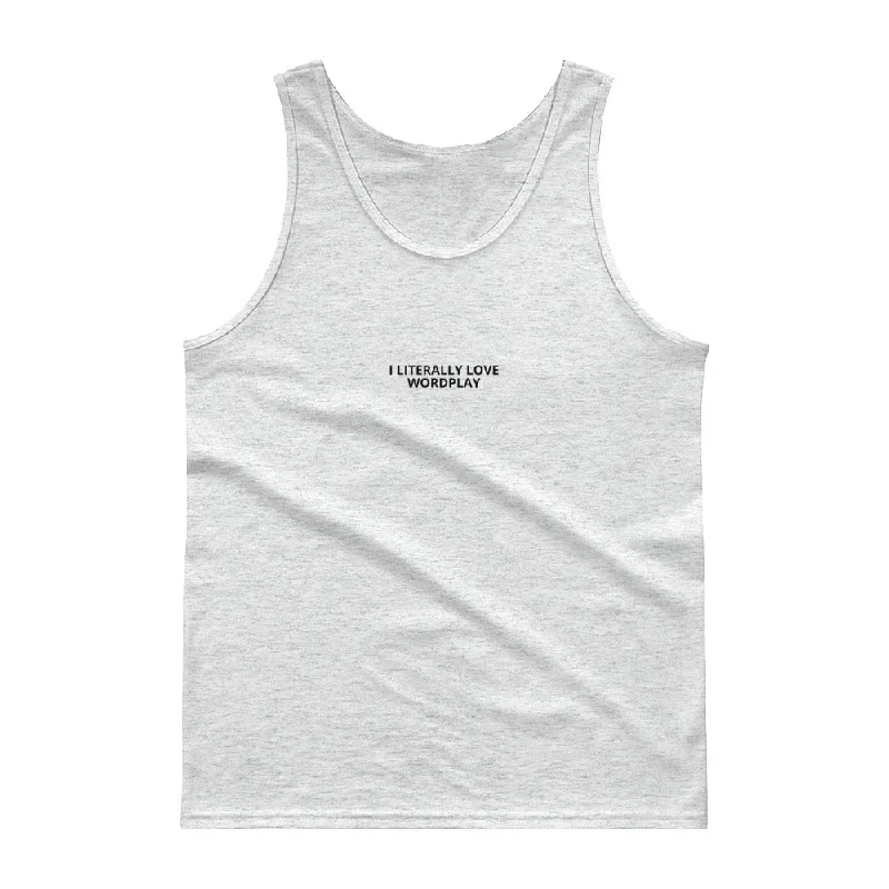 I Literally Love Wordplay - Cotton Tank Top