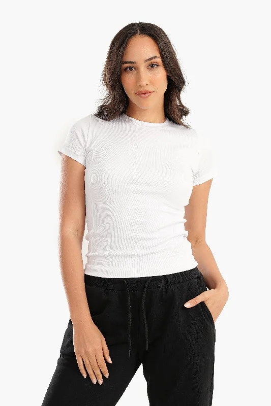 Microfiber Short Sleeves Top