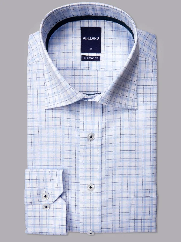 Abelard Praiano Twill Check Classic Shirt