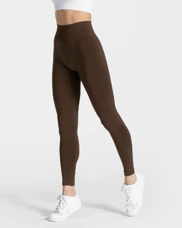 Classy Leggings "Dunkelbraun"