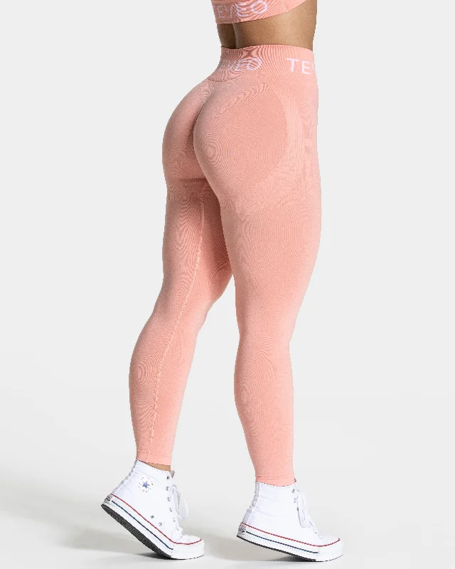 Signature Scrunch Leggings "Peach"