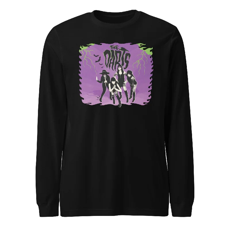 THE DARTS "Snake Oil Tour" Black Long Sleeve Tee