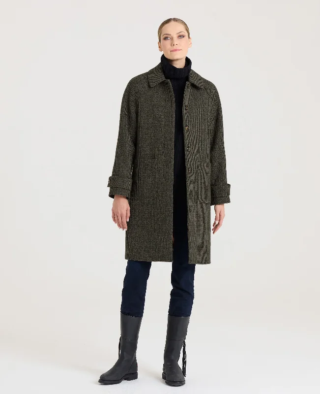 Brompton Tweed Wool Coat